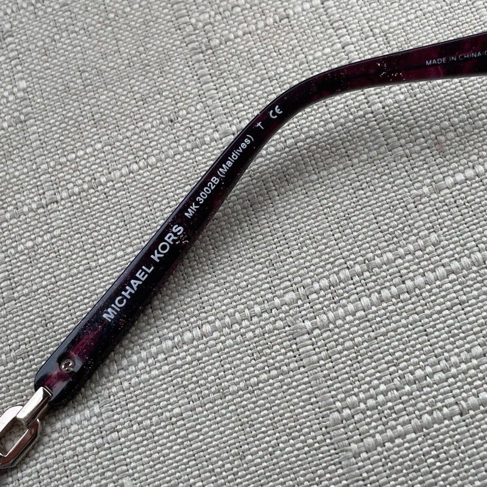 Michael Kors Wonen Eyeglasses Frame Mk30028 Maldives Gold/red Tone Glasses - Picture 10 of 12